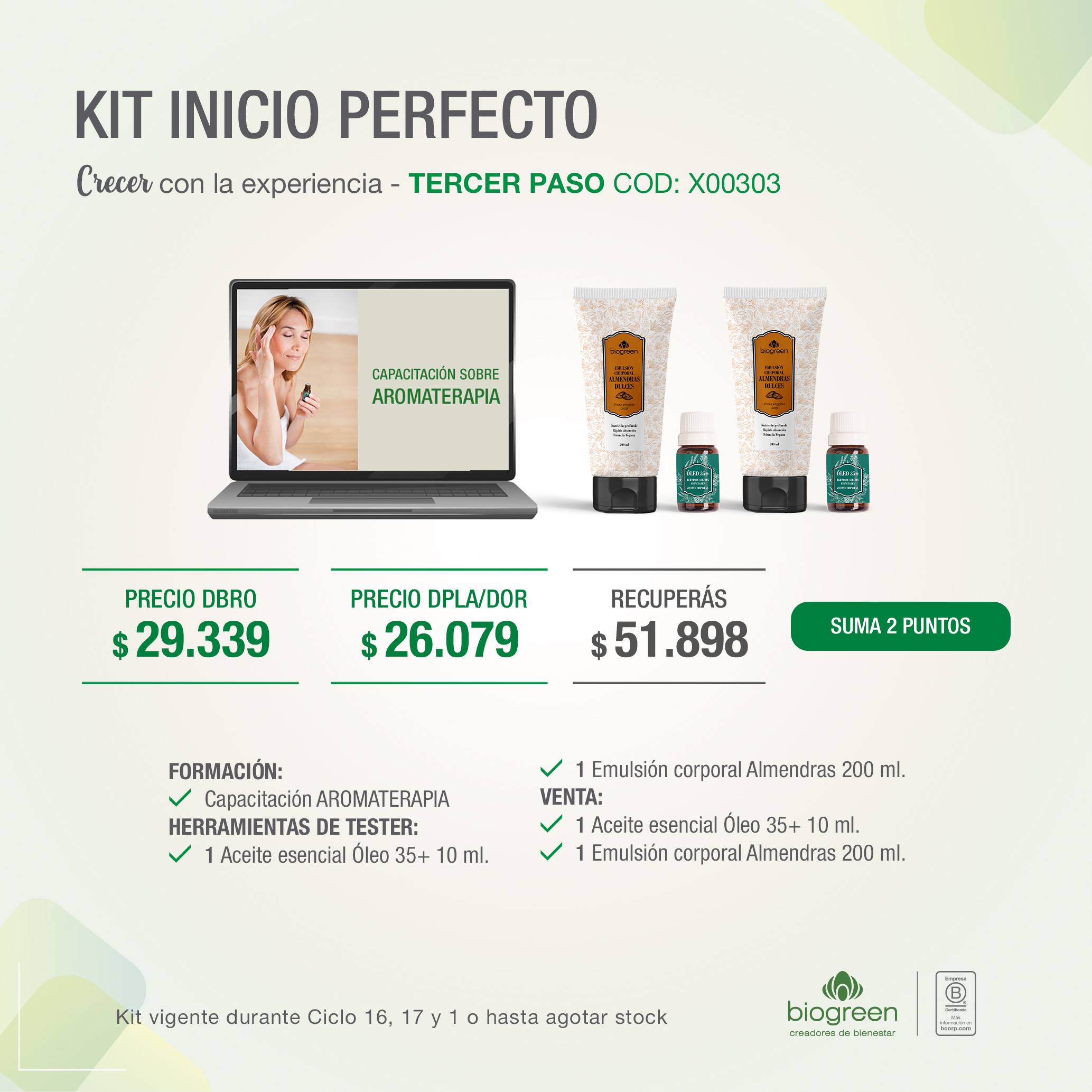 X00303 Kit INICIO PERFECTO - 3 (agosto26)